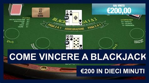 come vincere blackjack|Come Vincere a Blackjack (Il Sistema Fondamentale) .